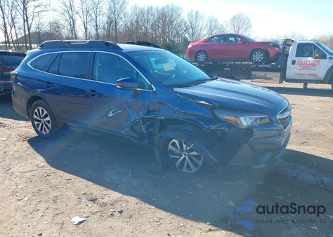 2021 Subaru Outback Premium from USA, damaged, VIN 4S4BTACC1M3205855